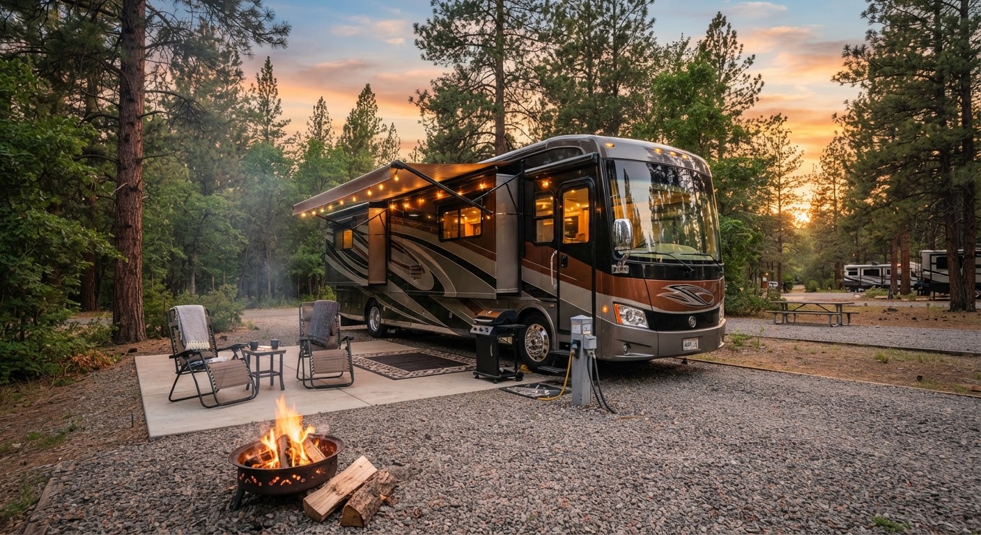 Best Campgrounds for Large Rigs: Complete Guide for Class A Owners